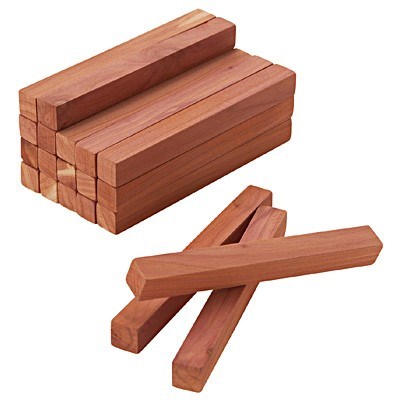 Use red cedar blocks