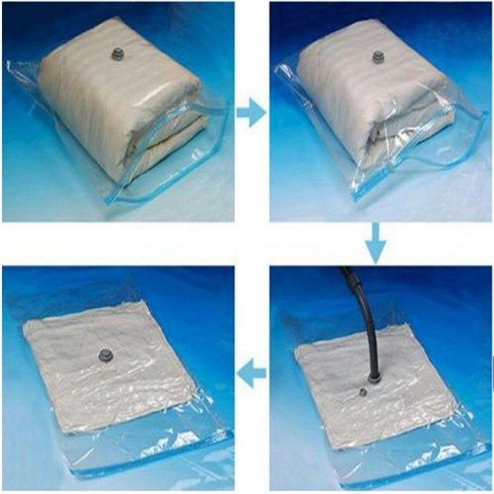 Vacuum seal your clothes
