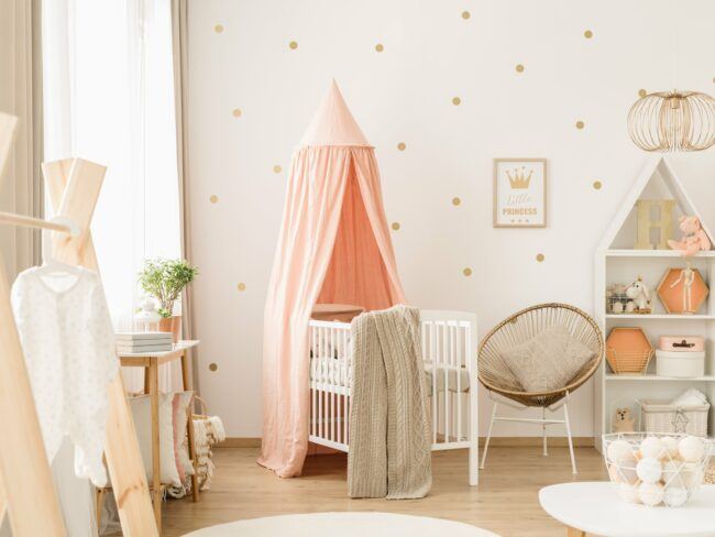 Small Nursery Ideas When You’re Tight On Space